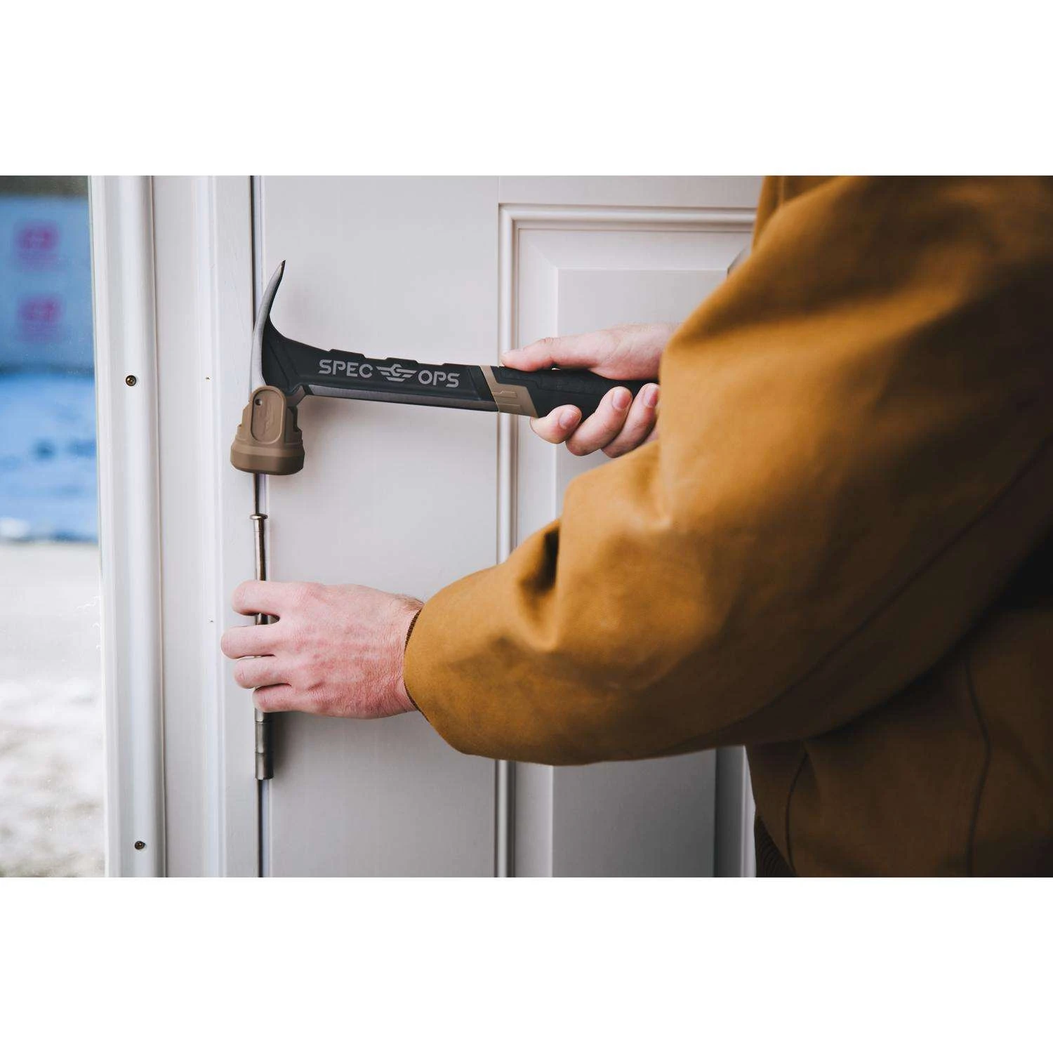 Spec Ops 22 Oz Milled Face Framing Hammer 14.5 In. Polypropylene/TPR Handle 8 Spec Ops 22 Oz Milled Face Framing Hammer 14.5 In. Polypropylene/TPR Handle - Image 6