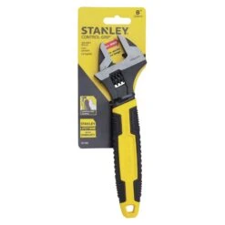 Stanley MaxSteel Metric And SAE Adjustable Wrench 8 In. L 1 Pc -Crescentent Store 072c5da2 253f 4f33 b31b 6dd01a58a6a2