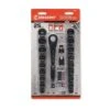 Crescent X6 3/8 In. Drive Metric And SAE 12 Point Socket And Ratchet Set 25 Pc -Crescentent Store 07ccdf32 9925 478a a20b 1be934599f67