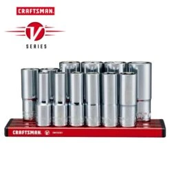 Craftsman V-Series 3/8 In. Drive Metric 6 Point Deep Socket Set 12 Pc -Crescentent Store 0c75b937 bdeb 47bf 8a54 7341b16982f4