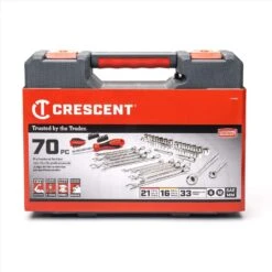Crescent 3/8 In. Drive Metric And SAE 6 And 12 Point Mechanic's Tool Set 70 Pc -Crescentent Store 0edf33a6 c18b 456e a28f 315471ca1709