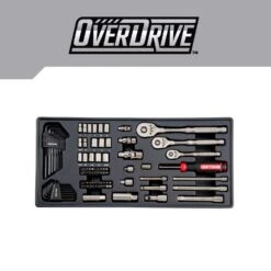Craftsman OVERDRIVE 1/4 & 3/8 & 1/2 In. Drive Metric/SAE 6 Point Mechanic's Tool Set 284 Pc -Crescentent Store 1a341dbe 8c02 41a3 bc22 8be5f5367f42