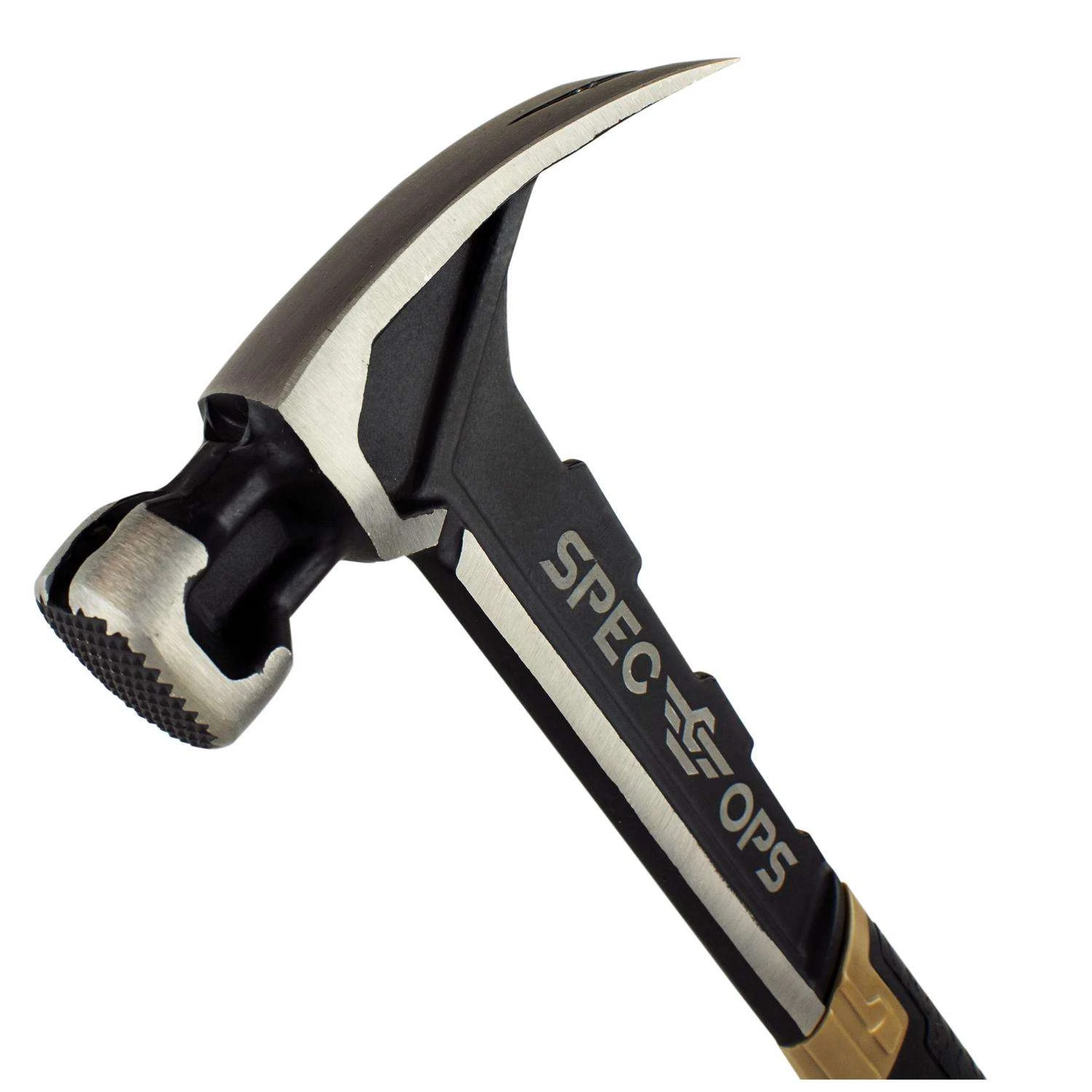 Spec Ops 22 Oz Milled Face Claw Hammer 9.25 In. Polypropylene/TPR Handle 6 Spec Ops 22 Oz Milled Face Claw Hammer 9.25 In. Polypropylene/TPR Handle - Image 4