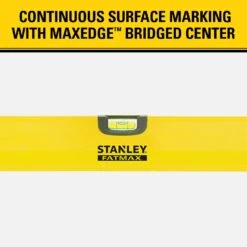Stanley FatMax 48 In. Aluminum Box Beam Level 3 Vial -Crescentent Store 1ea08747 7b7f 4007 8613 726b829f4dd1