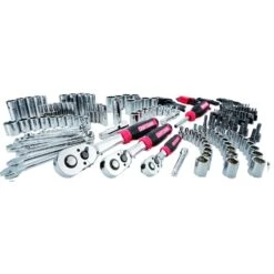 Craftsman 1/4 & 3/8 & 1/2 In. Drive SAE 6 And 12 Point Mechanic's Tool Set 227 Pc -Crescentent Store 1f527fe2 2ba9 4b0f be21 4c792a9a72c3