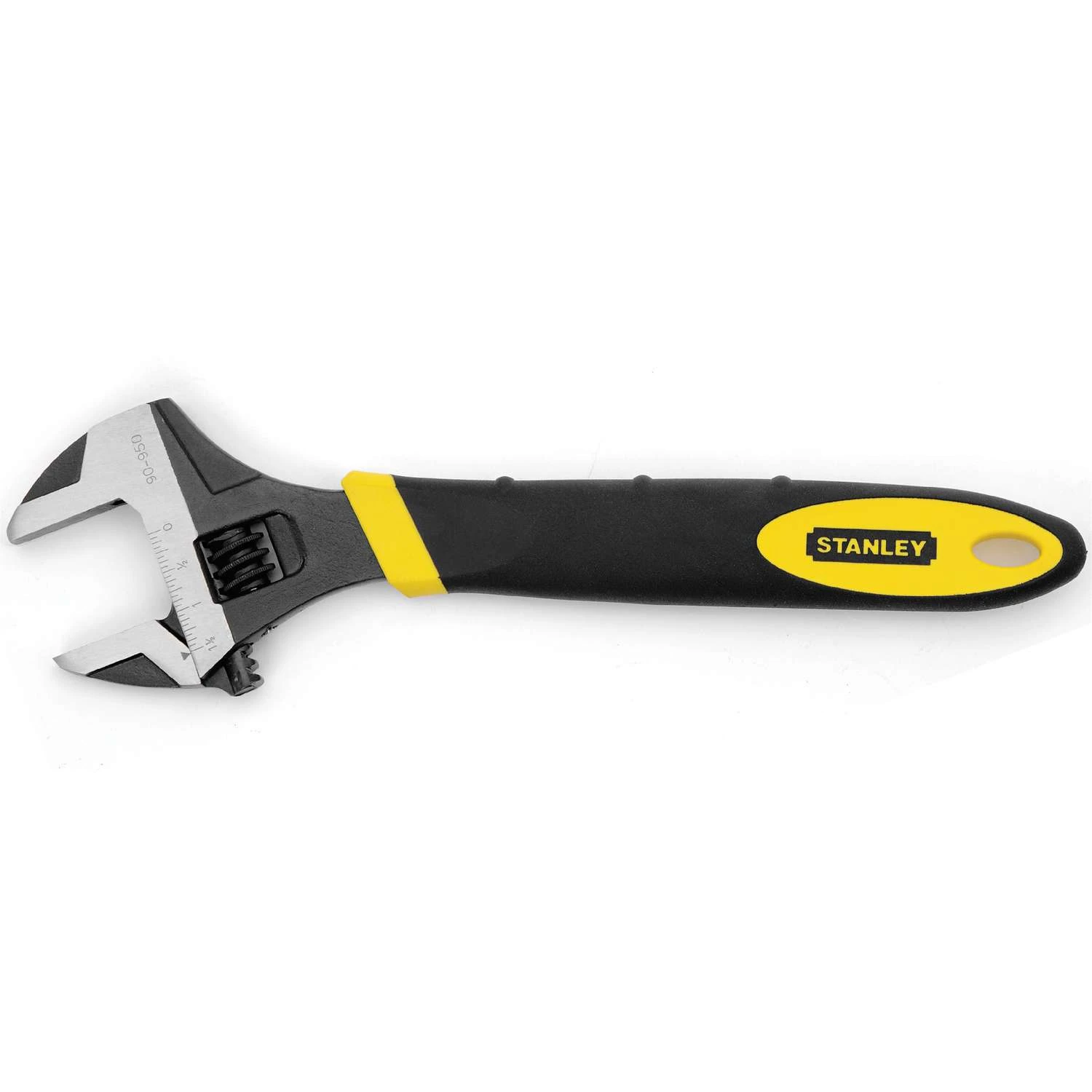 Stanley MaxSteel Metric And SAE Adjustable Wrench 12 In. L 1 Pc 3 Stanley MaxSteel Metric And SAE Adjustable Wrench 12 In. L 1 Pc