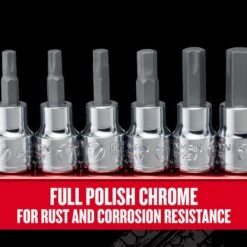 Craftsman V-Series X-Tract Technology 3/8 In. Drive Metric Hex Bit Socket Set 6 Pc -Crescentent Store 2cd720d3 d2cd 4264 b267 ddedb5ee9d9c