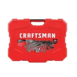 Craftsman 1/4, 3/8 And 1/2 In. Drive Metric And SAE 6 Point Mechanic's Tool Set 121 Pc -Crescentent Store 338512a3 1492 452a b455 da9a3ed7c6f5