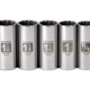 Craftsman 1-3/16 In. X 1/2 In. Drive SAE 12 Point Socket Set 5 Pc -Crescentent Store 40b8d2f4 8a92 42d7 acbe 46613d2c266b