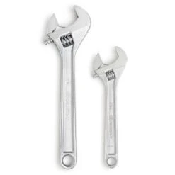 Crescent Adjustable Wrench Set 8 And 12 In. L 2 Pc