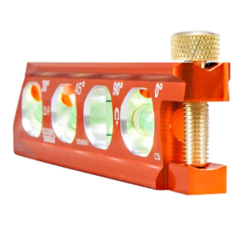 Klein Tools ACCU-Bend 6.25 In. Aluminum Magnetic Screw On Level 4 Vial 4 Klein Tools ACCU-Bend 6.25 In. Aluminum Magnetic Screw On Level 4 Vial - Image 2