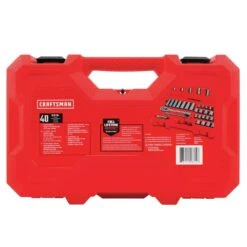 Craftsman 3/8 In. Drive Metric And SAE 6 Point Mechanic's Tool Set 40 Pc -Crescentent Store 4d54c8f8 93b2 41ca 80d1 b4e8c373d1ff