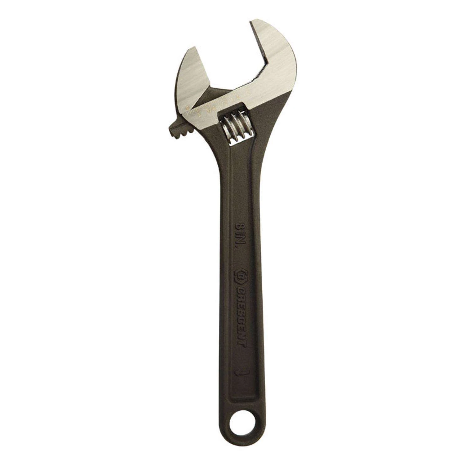 Crescent Metric And SAE Adjustable Wrench 8 In. L 1 Pk 4 Crescent Metric And SAE Adjustable Wrench 8 In. L 1 Pk - Image 2