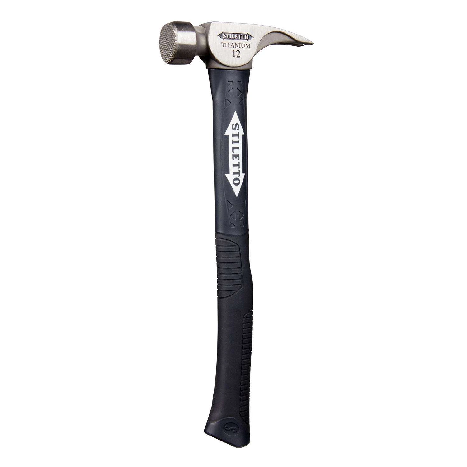 Stiletto 12 Oz Milled Face Framing Hammer 18 In. Titanium Handle 3 Stiletto 12 Oz Milled Face Framing Hammer 18 In. Titanium Handle