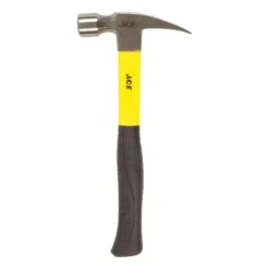 Ace 20 Oz Smooth Face Rip Hammer Fiberglass Handle
