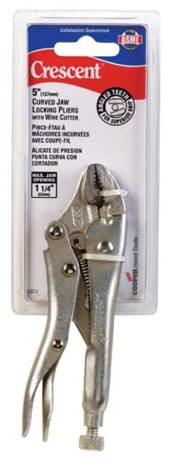Crescent 5 In. Alloy Steel Curved Pliers