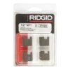 RIDGID Alloy Steel SAE Pipe Threading Die 1/2 In. 4 Pc -Crescentent Store 58ca2eed c0ce 4f40 9369 fd94f93283f9
