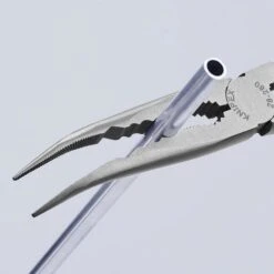 Knipex 11 In. Steel Curved Needle Nose Pliers -Crescentent Store 5e9ae3f5 bbcc 47dd af20 bbb9e2e083c6