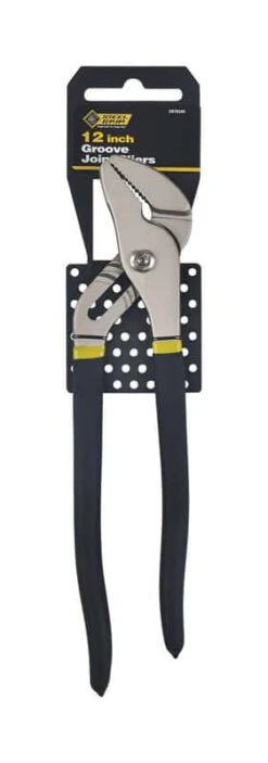 Steel Grip 12 In. Drop Forged Steel Tongue And Groove Joint Pliers
