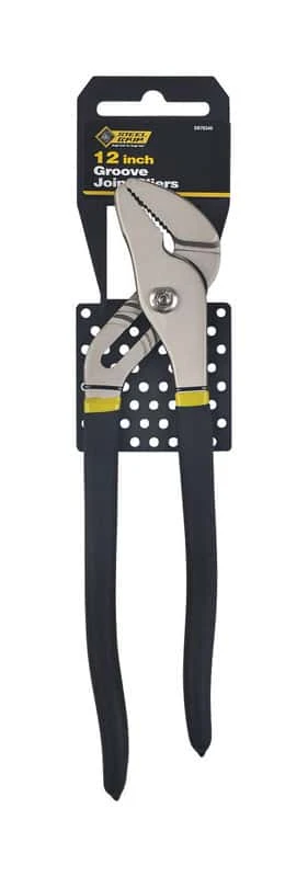 Steel Grip 12 In. Drop Forged Steel Tongue And Groove Joint Pliers 3 Steel Grip 12 In. Drop Forged Steel Tongue And Groove Joint Pliers