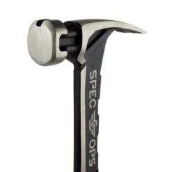 Spec Ops 20 Oz Smooth Face Claw Hammer 9.25 In. Polypropylene/TPR Handle 18 Spec Ops 20 Oz Smooth Face Claw Hammer 9.25 In. Polypropylene/TPR Handle -Crescentent Store 6775d178 3ccb 4a2d 95c3 55e7ee55571d