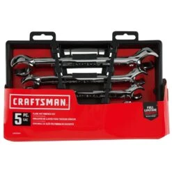 Craftsman 6 Point SAE Flare Nut Wrench Set 5 Pc -Crescentent Store 6d160aa6 ac93 45ac 91d7 7cf0c3c0dee9
