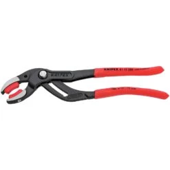 Knipex 10 In. Chrome Vanadium Steel Plastic Jaw Pipe And Connector Pliers