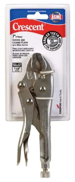 Crescent 7 In. Alloy Steel Curved Pliers