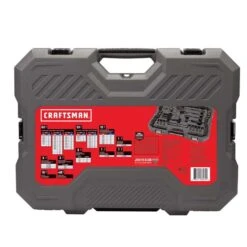 Craftsman OVERDRIVE 1/4 & 3/8 & 1/2 In. Drive Metric/SAE 6 Point Mechanic's Tool Set 154 Pc -Crescentent Store 752d1f77 61ba 4d29 a9d5 7299a67b46a7