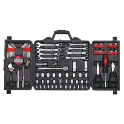 Apollo Tools 1 In. X 1/4 And 3/8 In. Drive Metric And SAE 6 Point Mechanic's Tool Set 101 Pc -Crescentent Store 75b6d2f8 21ec 47fc 9b03 52e753f6498b
