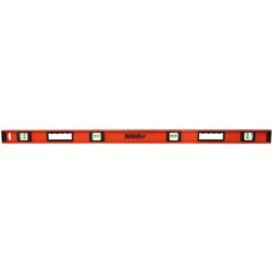 Johnson 48 In. Aluminum Heavy Duty I-Beam Level 4 Vial