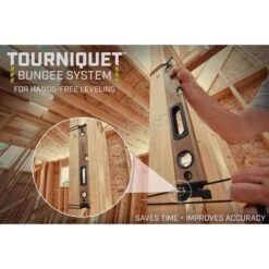 Spec Ops 24 In. Aluminum Box Beam Level With Bungee 3 Vial 12 Spec Ops 24 In. Aluminum Box Beam Level With Bungee 3 Vial -Crescentent Store 864835d0 5d4d 4258 8ba9 a1894e7fc07c