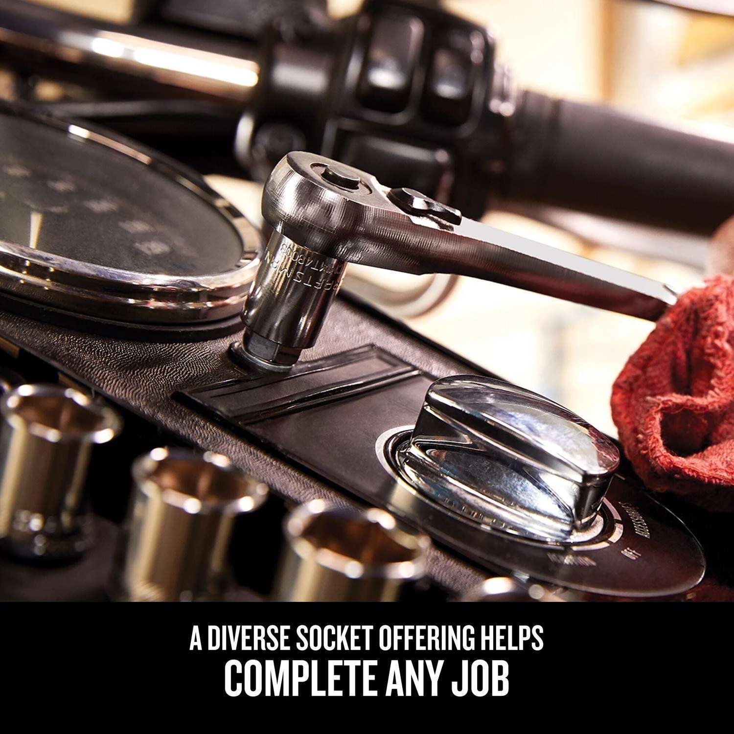 Craftsman 1/4 & 3/8 & 1/2 In. Drive SAE 6 And 12 Point Socket Set 299 Pc 10 Craftsman 1/4 & 3/8 & 1/2 In. Drive SAE 6 And 12 Point Socket Set 299 Pc - Image 8