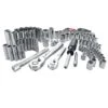 Craftsman 1/4 And 3/8 In. Drive Metric And SAE 6 Point Mechanic's Tool Set 105 Pc -Crescentent Store 8c4a015d d3b4 41b9 a968 34d519ace2bf