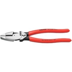 Knipex 9.5 In. Steel Lineman's Crimping Pliers