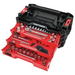 Craftsman VersaStack 1/4, 3/8 And 1/2 In. Drive Metric And SAE 6 Point Mechanic's Tool Set 216 Pc