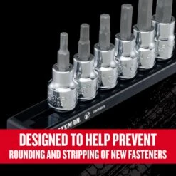 Craftsman V-Series X-Tract Technology 3/8 In. Drive SAE Hex Bit Socket Set 6 Pc -Crescentent Store 8db8dcd4 4204 4637 8475 a1e946a0af4a