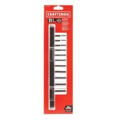 Craftsman 1/4 In. Drive SAE 6 Point Deep Socket Set 11 Pc -Crescentent Store 8f87b95a d8a8 4db7 89b3 bfdfb9eacc57