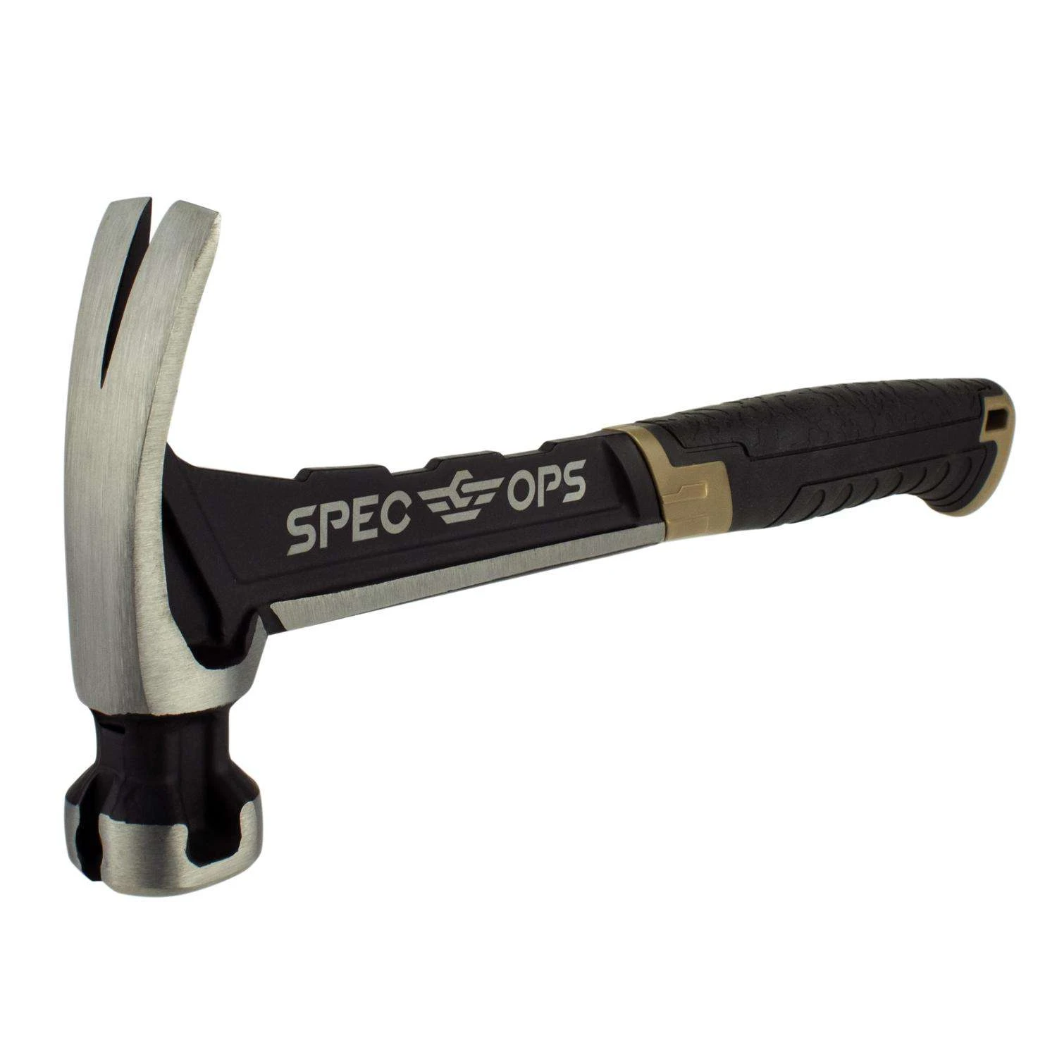 Spec Ops 20 Oz Smooth Face Claw Hammer 9.25 In. Polypropylene/TPR Handle 8 Spec Ops 20 Oz Smooth Face Claw Hammer 9.25 In. Polypropylene/TPR Handle - Image 6