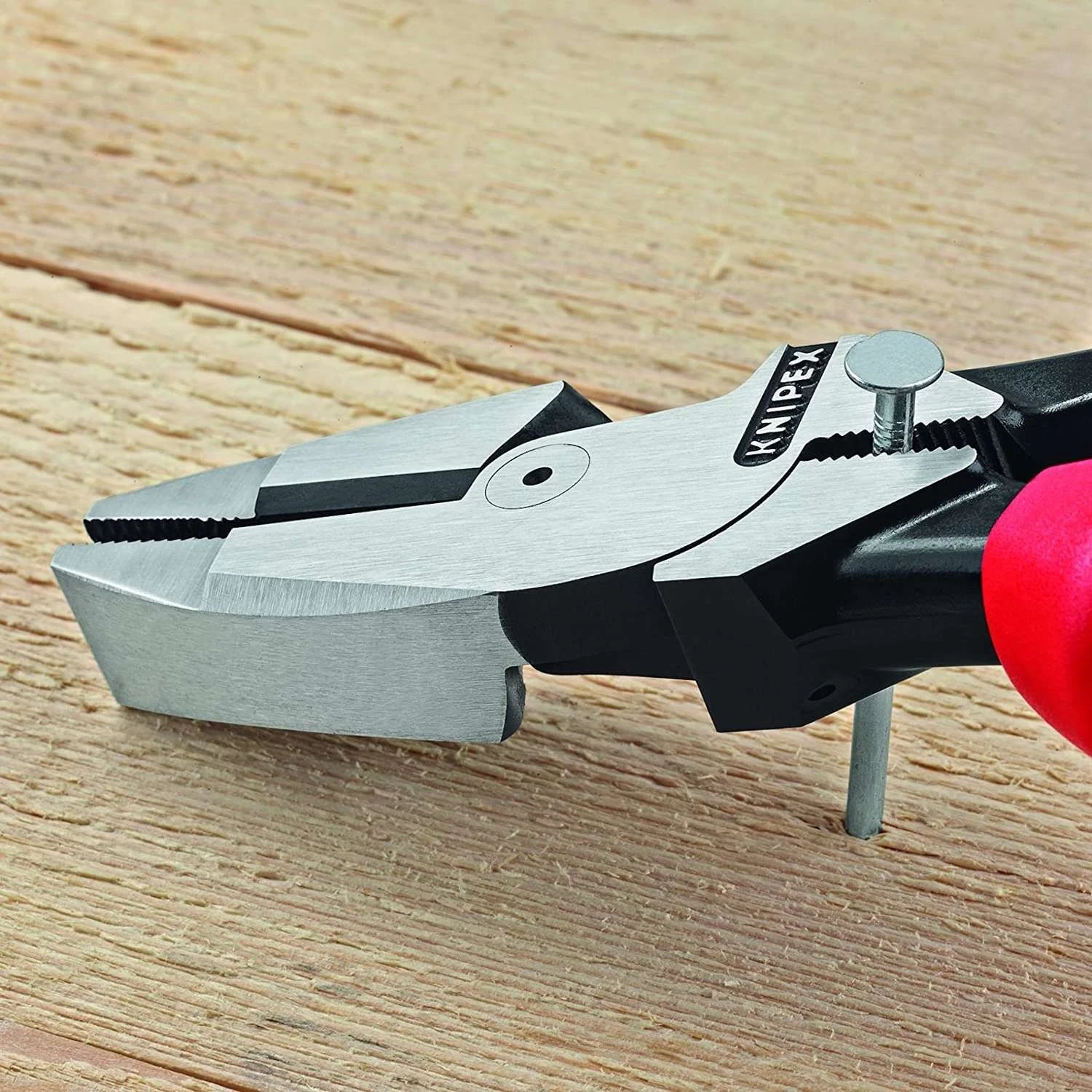 Knipex 9-1/2 In. Steel High Leverage Insulated Lineman's Pliers 5 Knipex 9-1/2 In. Steel High Leverage Insulated Lineman's Pliers - Image 3