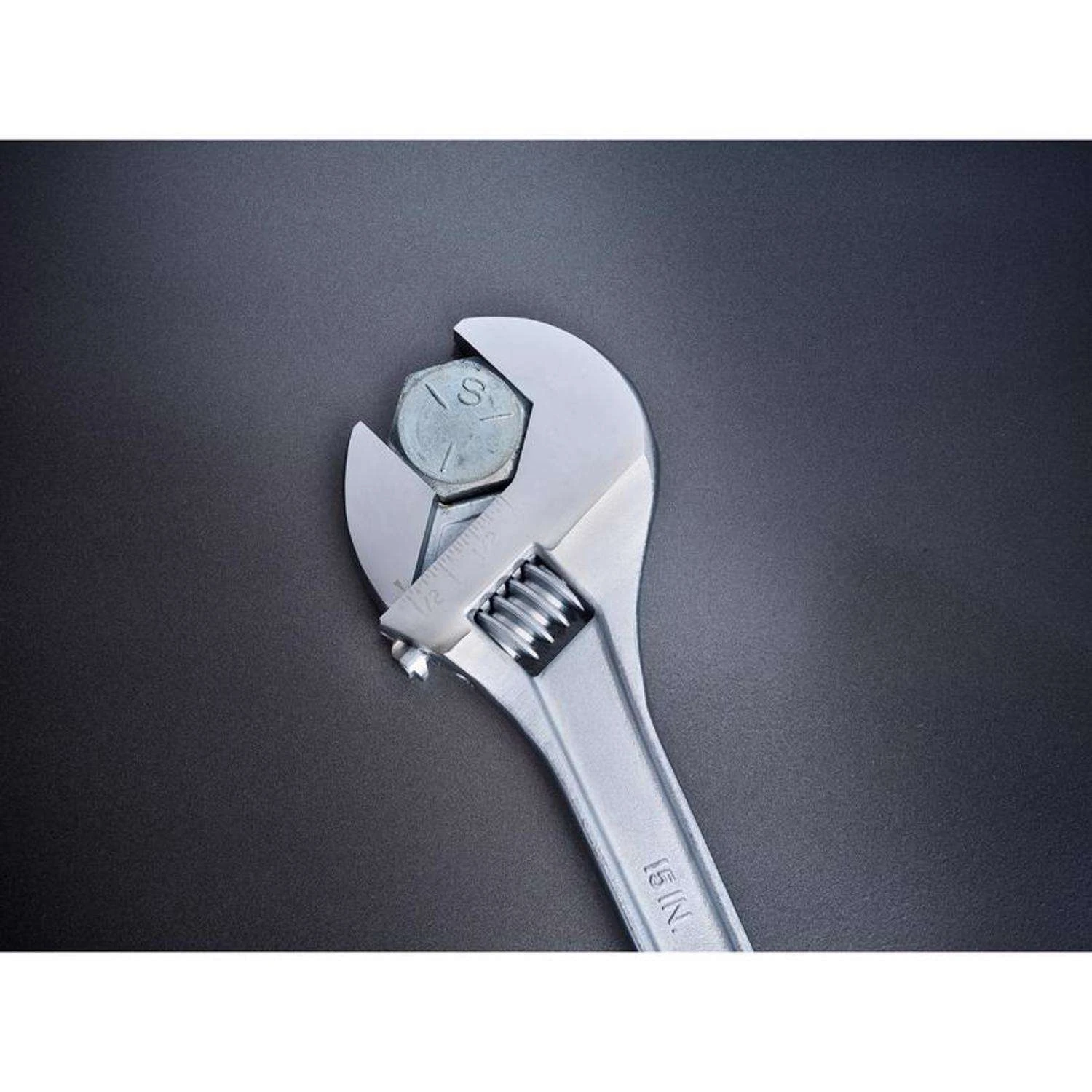 Crescent Metric And SAE Adjustable Wrench 8 In. L 1 Pc 5 Crescent Metric And SAE Adjustable Wrench 8 In. L 1 Pc - Image 3