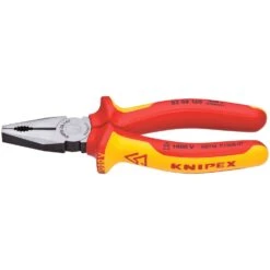 Knipex 6-1/4 In. Steel Insulated Combination Pliers
