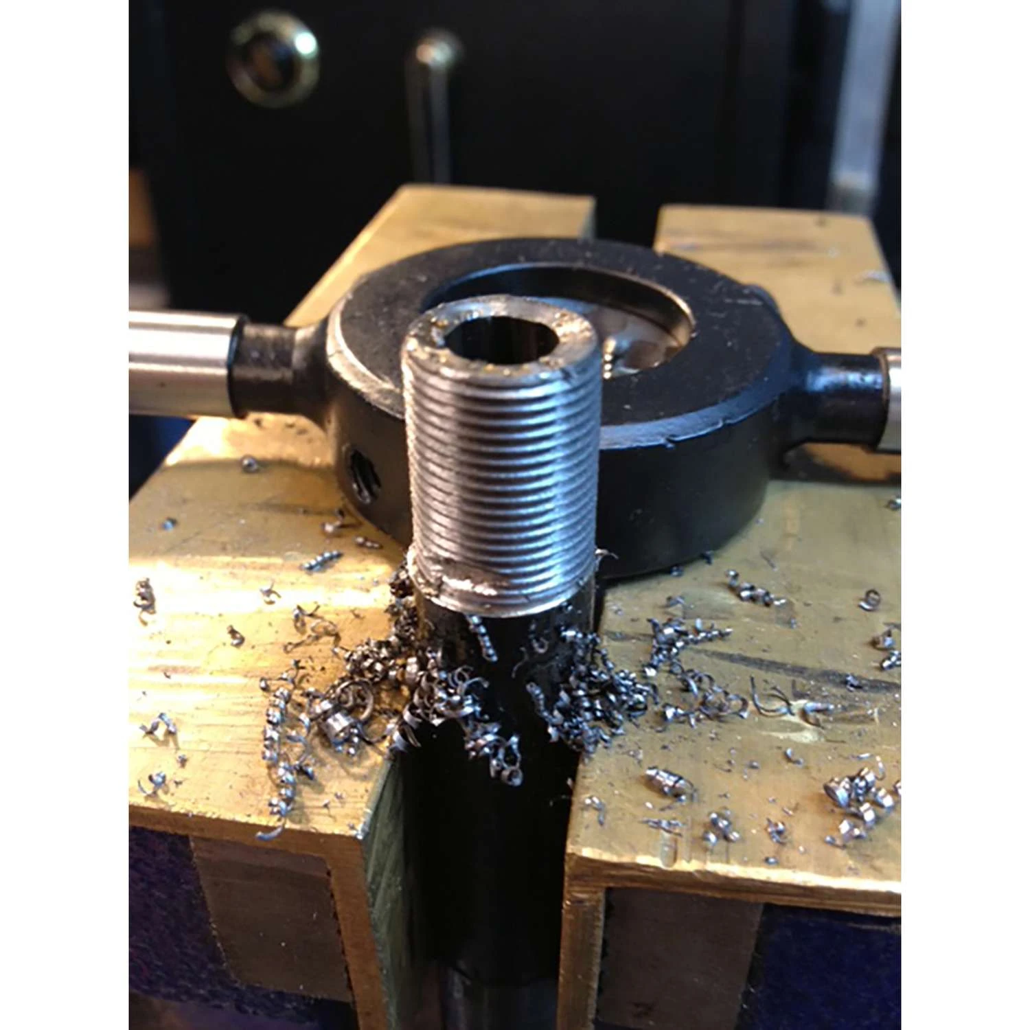 Century Drill & Tool Carbon Steel Hexagon Die 1-11 NPT 1 Pc 4 Century Drill & Tool Carbon Steel Hexagon Die 1-11 NPT 1 Pc - Image 2