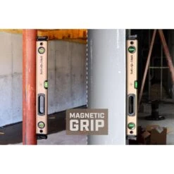 Spec Ops 24 In. Aluminum Magnetic Box Beam Level With Bungee -Crescentent Store 9d14a69e e539 4aa6 a058 681091009118