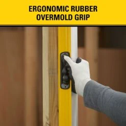 Stanley FatMax 48 In. Aluminum Box Beam Level 3 Vial -Crescentent Store a5049d98 76a8 4cf2 8606 50aeea0d76e0