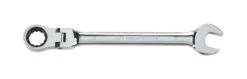 GEARWRENCH 11/16 In. 12 Point SAE Flex Head Combination Wrench 8.86 In. L 1 Pc