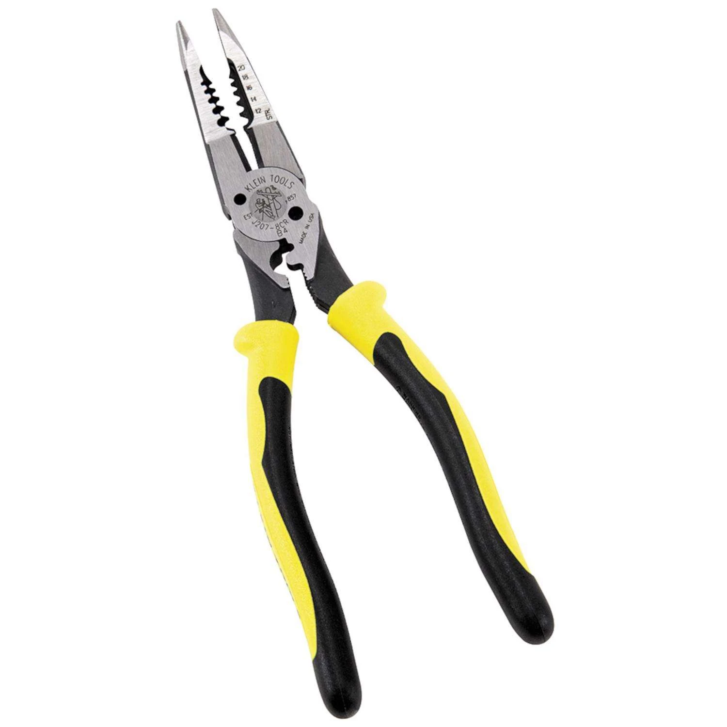 Klein Tools 8.48 In. Steel All-Purpose Crimping Pliers 3 Klein Tools 8.48 In. Steel All-Purpose Crimping Pliers