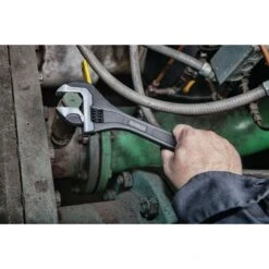 DeWalt Metric And SAE Adjustable Wrench 12 In. L 1 Pc -Crescentent Store baf1cd08 ae99 4852 8f63 d8d6b80ec781