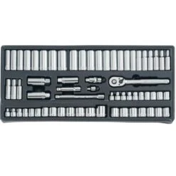 Craftsman 1/4, 3/8 And 1/2 In. Drive Metric And SAE 6 And 12 Point Mechanic's Tool Set 308 Pc -Crescentent Store c5d66e8a f7e7 42cf 8972 ddfaab0c372c