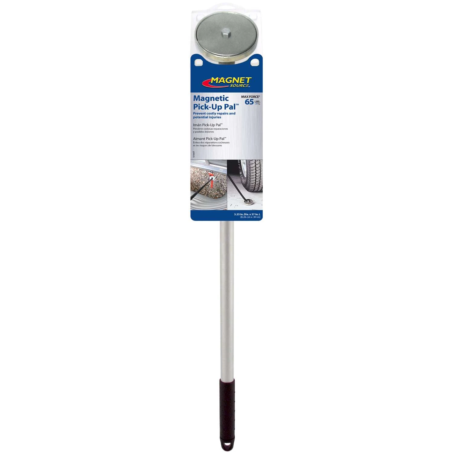 Magnet Source 41 In. Telescoping Magnetic Pick-Up Tool 65 Lb. Pull 6 Magnet Source 41 In. Telescoping Magnetic Pick-Up Tool 65 Lb. Pull - Image 4